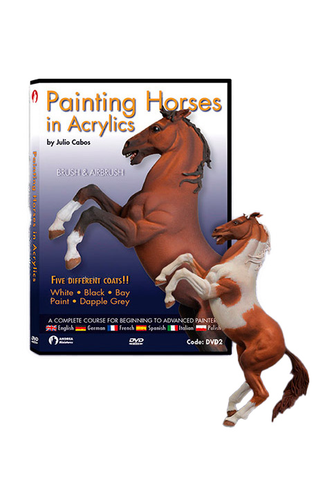 Painting Horses in Acrylics (DVD + Caballo)